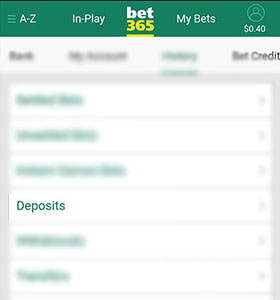 bet365 mobile deposit